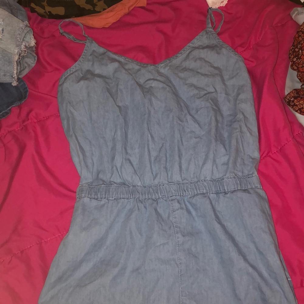 Forever 21 Denim Romper